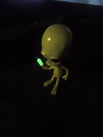 simpsons alien ufo 3d print model - Mito3D
