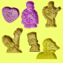 simpsons the simpson cutter cutters moulds 3d print model - Mito3D