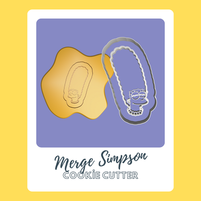 simpsons cookie cutter 3d print model - Mito3D