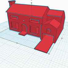 simpsons maison bâtiment dessin animé bureau Homère Simpson table 3d_printing 3d print model - Mito3D