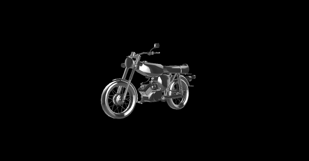 simson s50 moto motociclo motore bicicletta motocicletta motorrad 3d print model - Mito3D