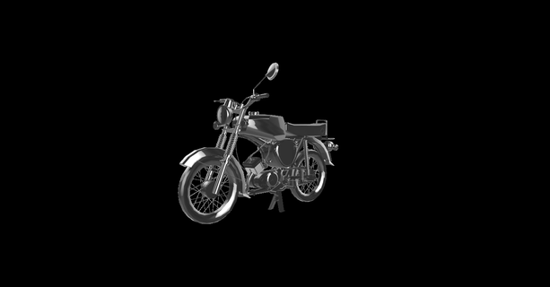 Simson s51 moto motocicleta motor bicicleta motorrad 3d print model - Mito3D