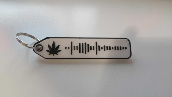 peccato notizia Olanda album melendi spotify portachiavi codice cannabis 3d print model - Mito3D