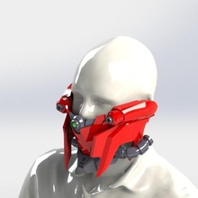 sinanju maschera gioco 3d print model - Mito3D