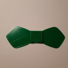 single bow tie 2 fashion trend 3d print model - Mito3D