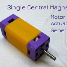 centrale unique magnetmotor actionneur générateur de scm mag divers le bricolage tanyaakinora 3dprinting 3d print model - Mito3D