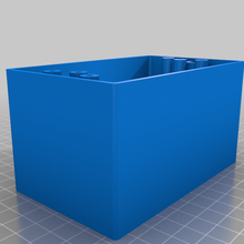 Célibataire gang mur boîte adapté externe installation assiettes 3d print model - Mito3D