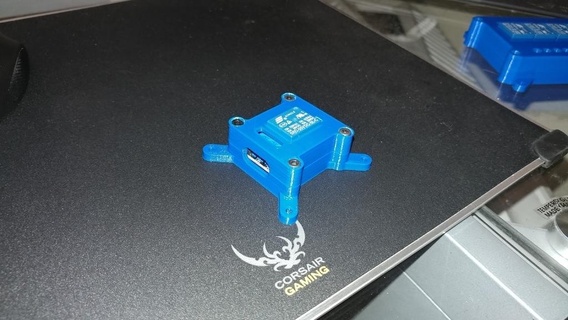 single relay enclosure arduino case mount tolako electronics 3d print model - Mito3D