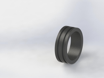 soltero anillo 3d print model - Mito3D