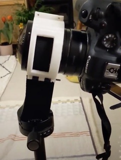 single riga panorama testa samyang 8mm lente neewer qr Presto pubblicazione fotografia 3d print model - Mito3D