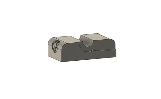 single shot tray rti priest prophet cal25 pcp rifle charger magazine 3d print model - Mito3D