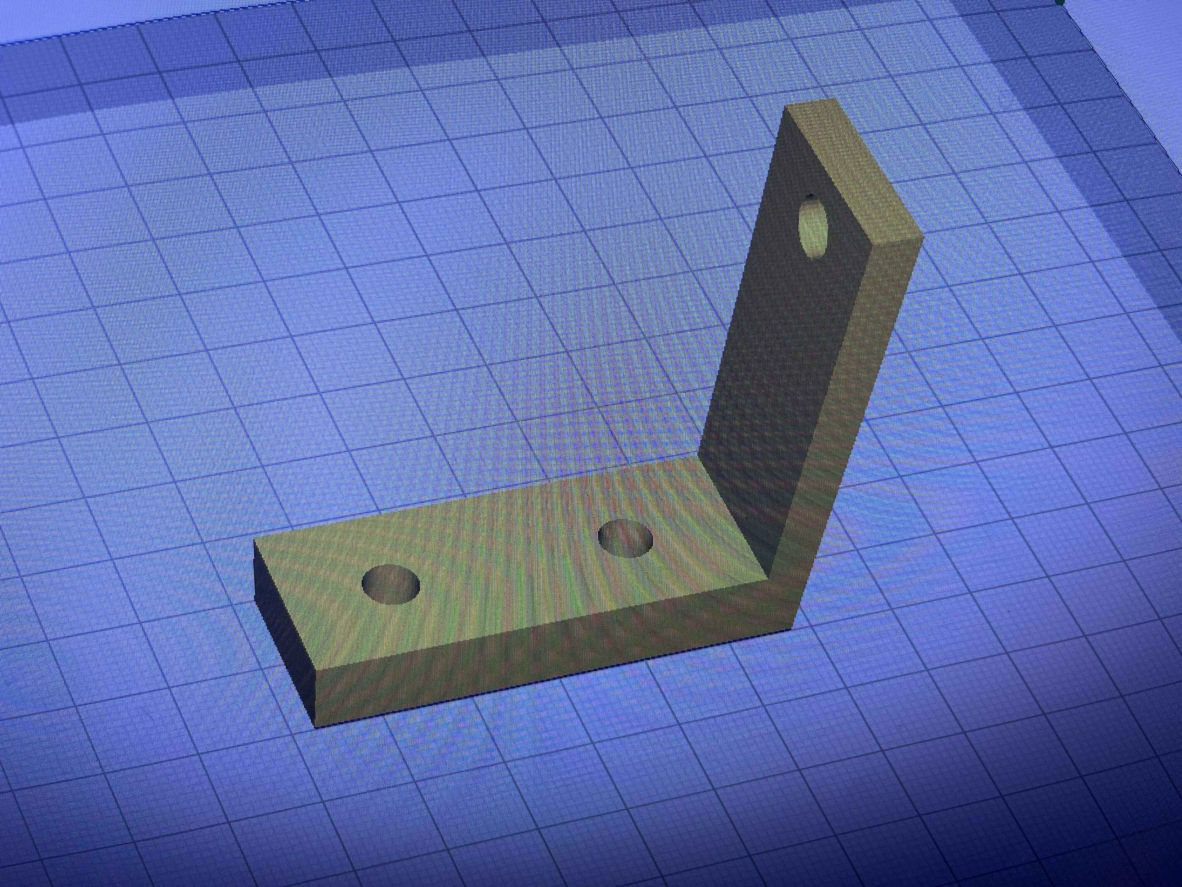solteiro quadrado simples 3D print model - Mito3D