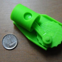 singlecylinder engine game mechanical toys snapfit piston model gizmo 3d print model - Mito3D