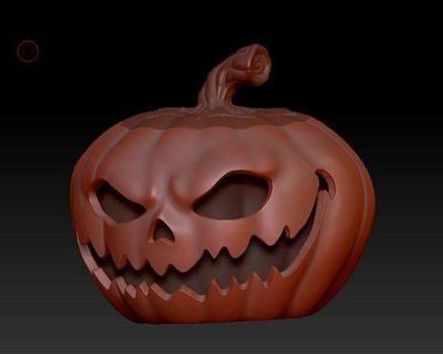 sinister squashling container halloween pumpkin jack-o-lantern world warcraft wow sculptures busts art 3d print model - Mito3D