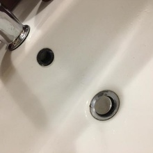 sink safety cap home tappo lavandino plug 3d print model - Mito3D
