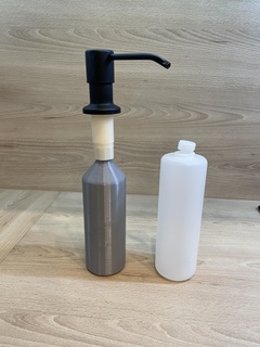 sink soap dispenser kitchen 3d print model - Mito3D