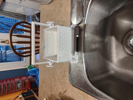 sink strainer basket kitchen 3d print model - Mito3D