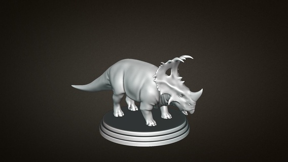 sinoceratops Dinosaurier 3d Drucken Spielzeug drucken Modell Spielzeuge 3d print model - Mito3D