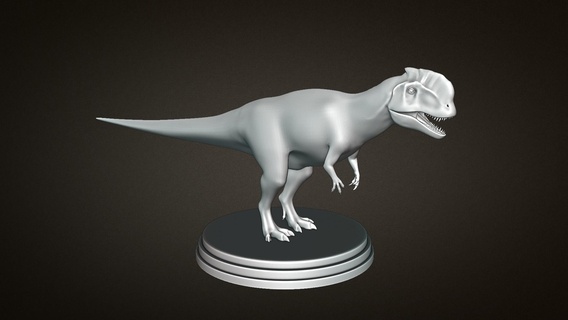 sinotyrannus Dinosaurier 3d Drucken Spielzeug drucken Modell Spielzeuge 3d print model - Mito3D