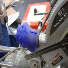 Schluck gleiten Gehrung rlab Staub Extraktion passend Werkzeug Kollektor Extraktor Maschine Werkzeuge 3d print model - Mito3D