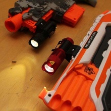 sipik sk68 flashlight holder nerf rail toy_game_accessories 3d print model - Mito3D
