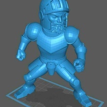 sir arthur ghouls 'n ghosts tributo 3d print model - Mito3D