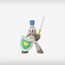 sir asher art armor figurine knight shield sword people 3d print model - Mito3D