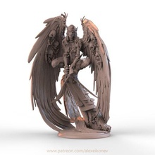 sirin harpy fantasy 3d print model - Mito3D