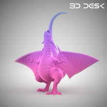 sirius dragon action figure 3d print model - Mito3D