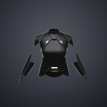 sister's armor - kenobi 3d print model - Mito3D