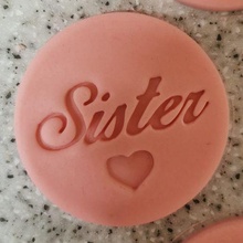 sister embosser ideal cupcakes 3d print model - Mito3D