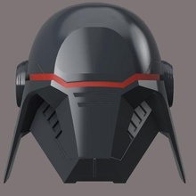 sister helmet star wars fallen order 3d print model second replica prop cosplay 3d print model - Mito3D