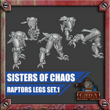 sisters chaos raptor set1 warhammer warhammer40k astra militarum traitoris battle 3d print model - Mito3D
