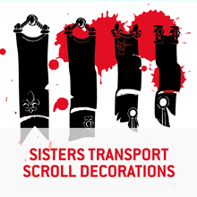 sisters public transport scroll decorations game 40k sororitas rhino battle warhammer 3d print model - Mito3D
