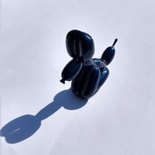 sentar-se cão do balão a arte de brinquedo decoração 3d print model - Mito3D