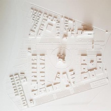 site plan university architecture design uae dubai siteplan 3d print model - Mito3D