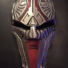 sith-Akolythen star-wars-Maske gedruckt werden Spiel Helm hipoly lowpoly drucken redytoprint rogueone Soldat starwars trooper 3d print model - Mito3D