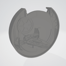 sith infiltrator dial cover - x-wing game toy 3d print model - Mito3D