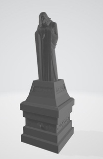 Sith heykel star savaşlar karanlık taraf artefakt 3d print model - Mito3D