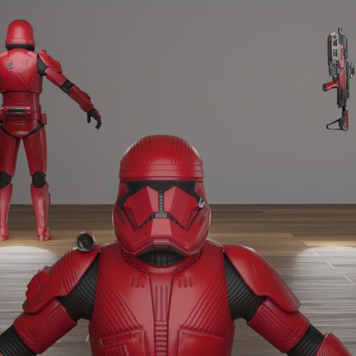 sith soldato fortnite pelle t pose sartiame vr ar low poly 3d modello gioco Guerre stellari disney darthvader starwarsfan jedi themandalorian babyyoda clonewars kyloren mandalorian giallo Luke Skywalker 3D print model - Mito3D