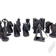sitrang chess 3d print model - Mito3D