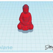 sitting buddha various 3d print model - Mito3D