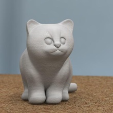 sentado gatito varios 3d print model - Mito3D