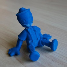 sitting puppet various 3d print model - Mito3D