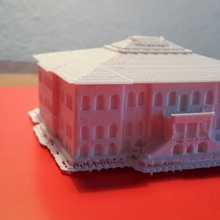 sivas congress building architecture buildings structures 3d print model - Mito3D