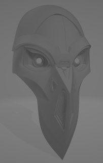 Inquisitor Maske 3d print model - Mito3D