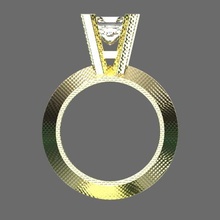 size 7 stl ring design 3d print model - Mito3D