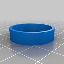 size 9 fidget ring jewelry customized rings 3d print model - Mito3D