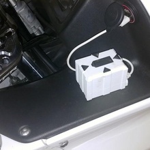 sjcam 7 vfr Motorrad Batterie Abdeckung verschiedene cover honda 3d print model - Mito3D
