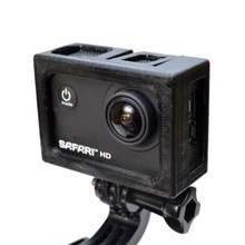sjcam mount gadget actioncam action cam camera holder fpv gopro sj4000 sj5000 3d print model - Mito3D